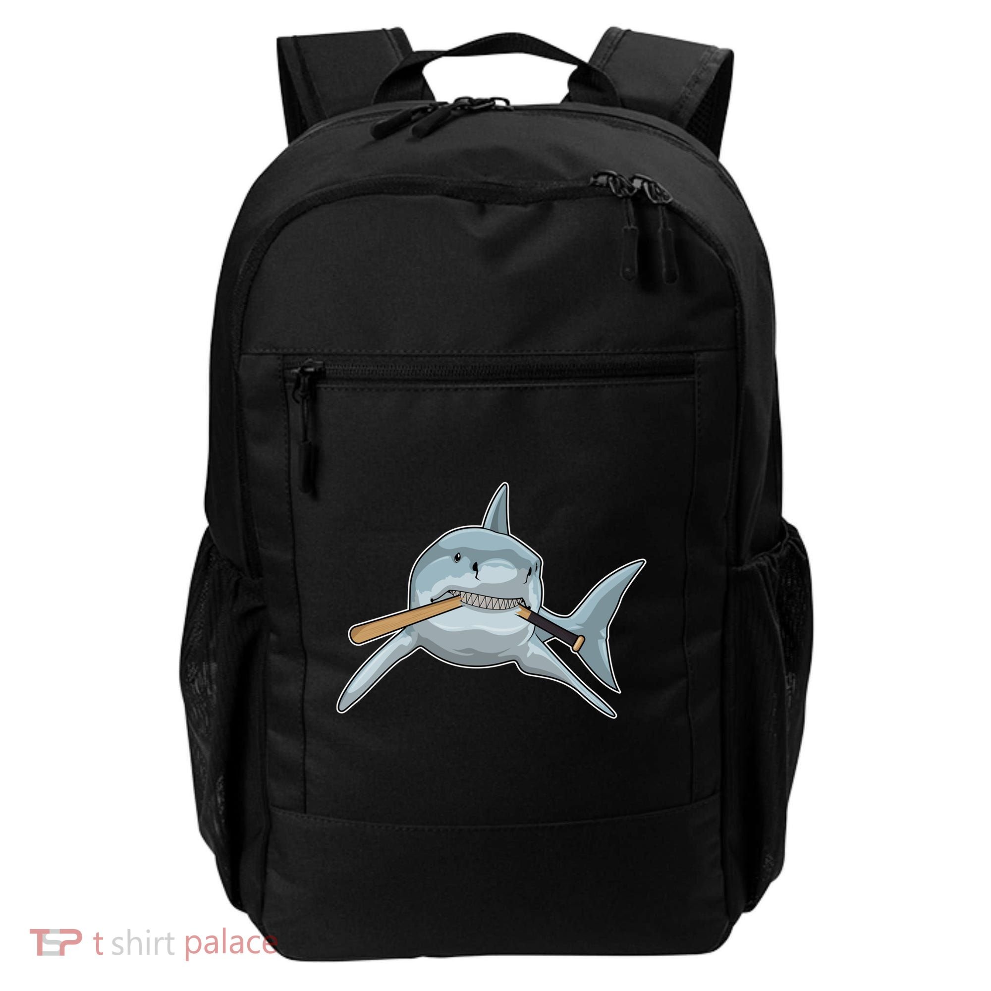 Shark Baseball Baseball Bat Sports Gift Backpack