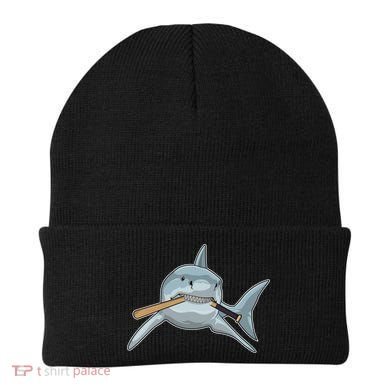 Shark Baseball Baseball Bat Sports Gift Beanie