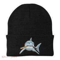 Shark Baseball Baseball Bat Sports Gift Beanie thumb 0