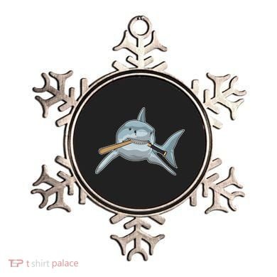 Shark Baseball Baseball Bat Sports Gift Ornament