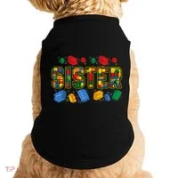 Sister Brick Builder Funny Blocks Master Builder Doggie Tank thumb 0