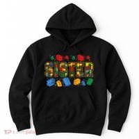 Sister Brick Builder Funny Blocks Master Builder Hoodie thumb 0