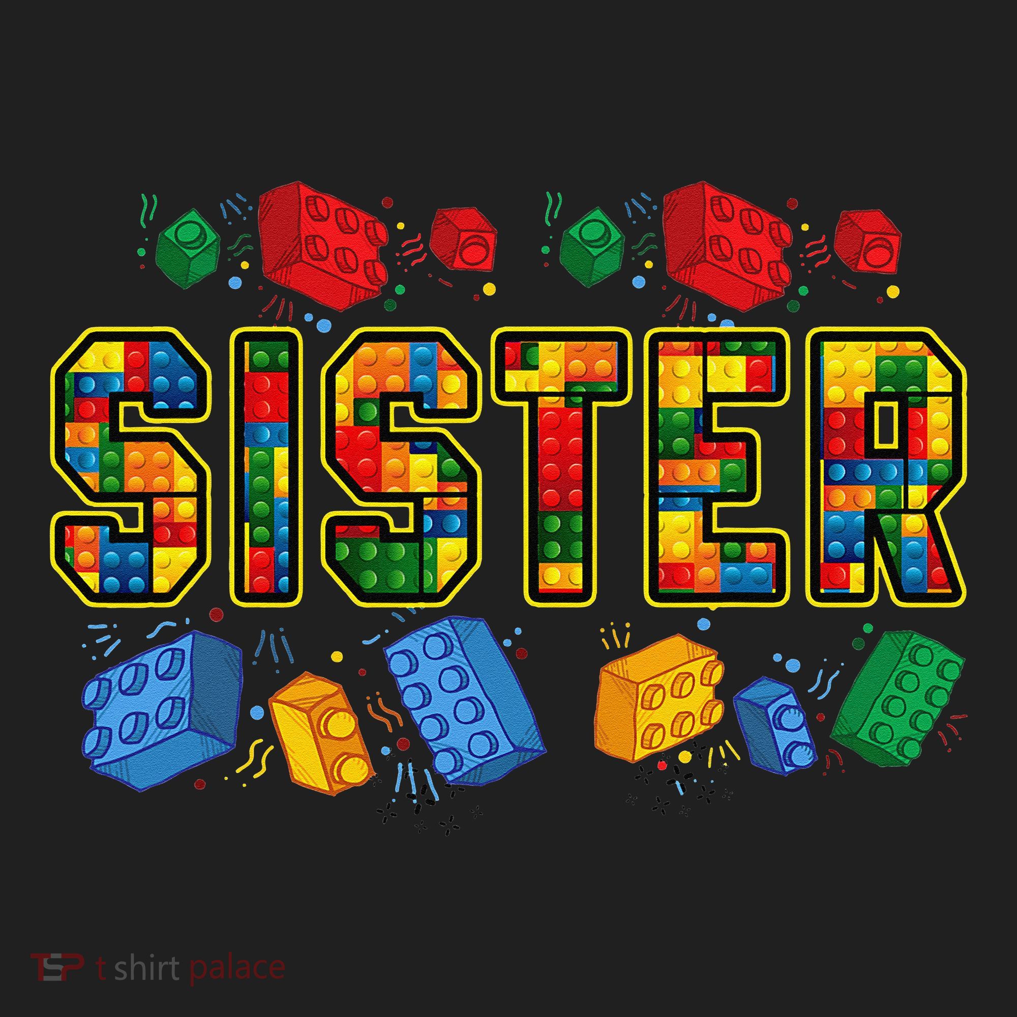 Sister Brick Builder Funny Blocks Master Builder Adult Drive Performance Visor