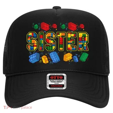 Sister Brick Builder Funny Blocks Master Builder Hat