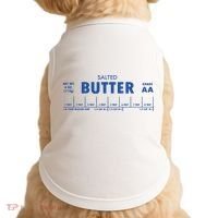 Salted Butter Baker Gift Butter Lover Doggie Tank thumb 0