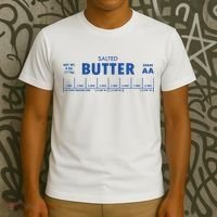 Salted Butter Baker Gift Butter Lover T-Shirt thumb 3
