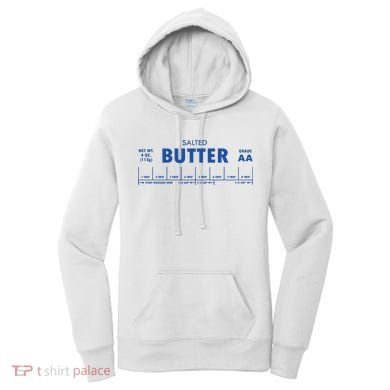 Salted Butter Baker Gift Butter Lover Women's Hoodie