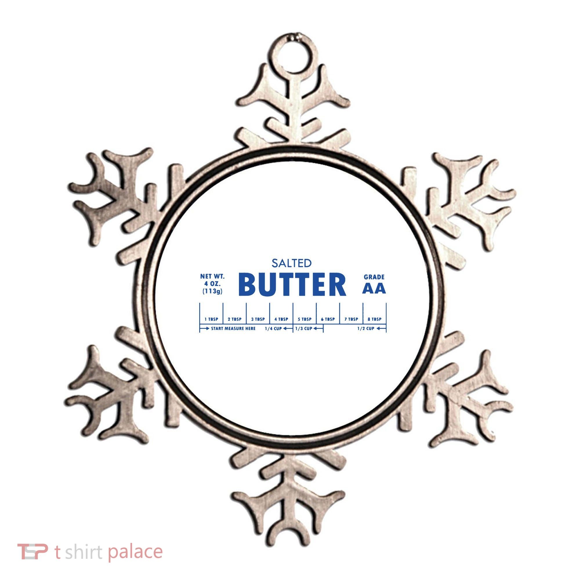 Salted Butter Baker Gift Butter Lover Ornament
