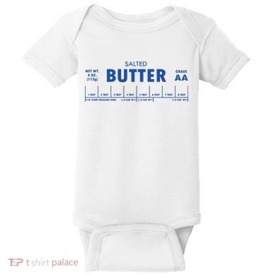 Salted Butter Baker Gift Butter Lover Baby Bodysuit