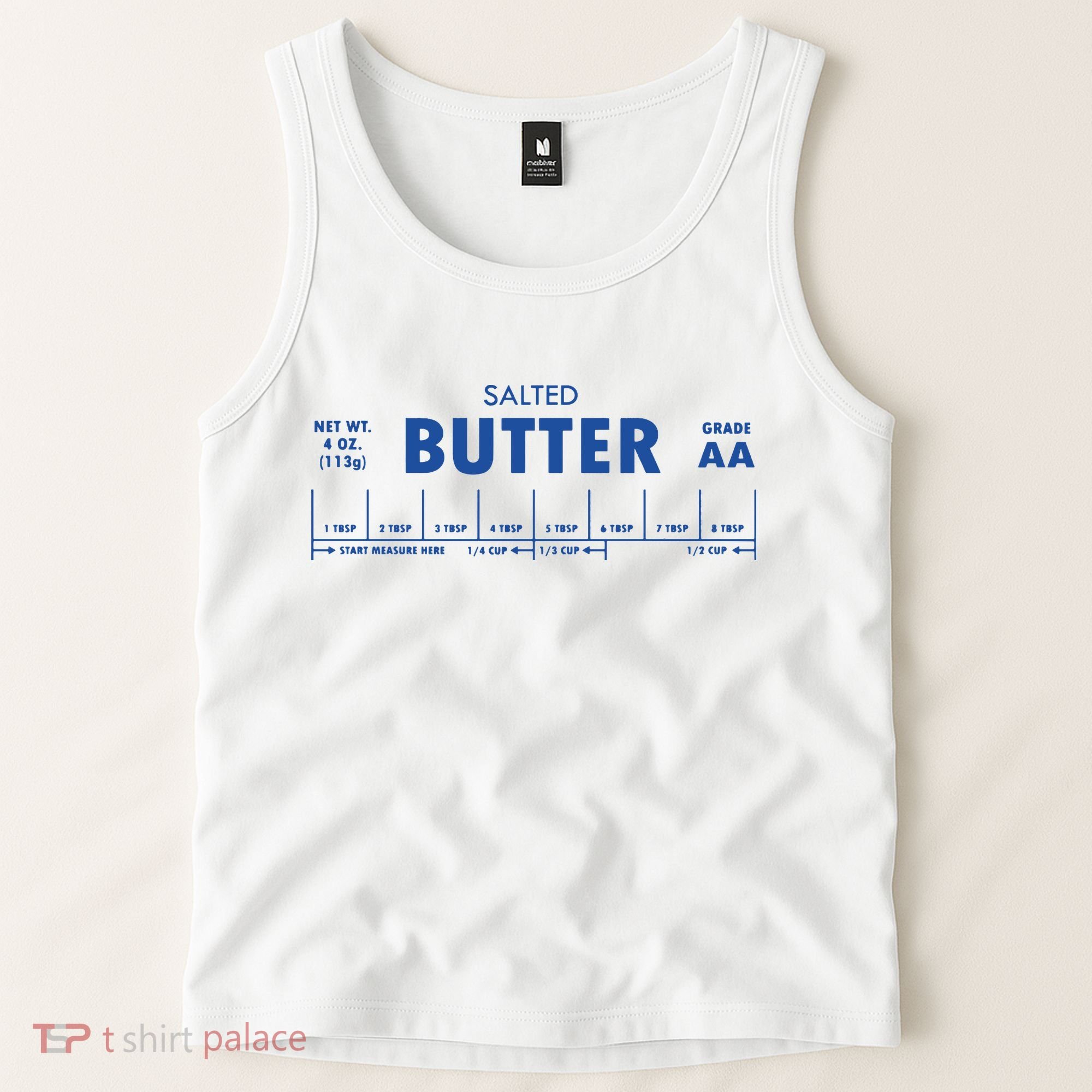 Salted Butter Baker Gift Butter Lover Tank Top