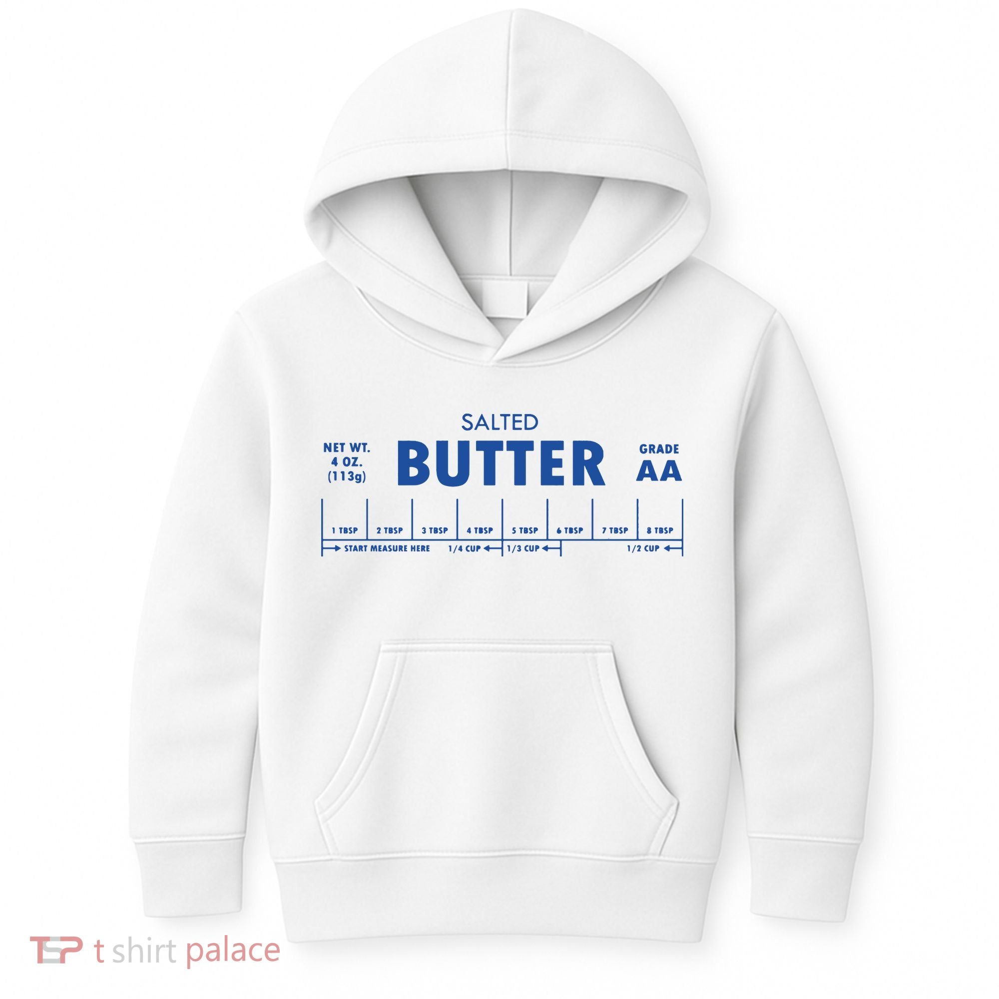 Salted Butter Baker Gift Butter Lover Kids Hoodie