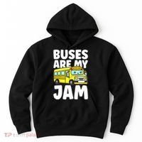 School Bus Buses Are My Jam Hoodie thumb 0