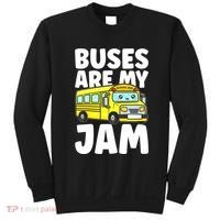 School Bus Buses Are My Jam Sweatshirt thumb 0
