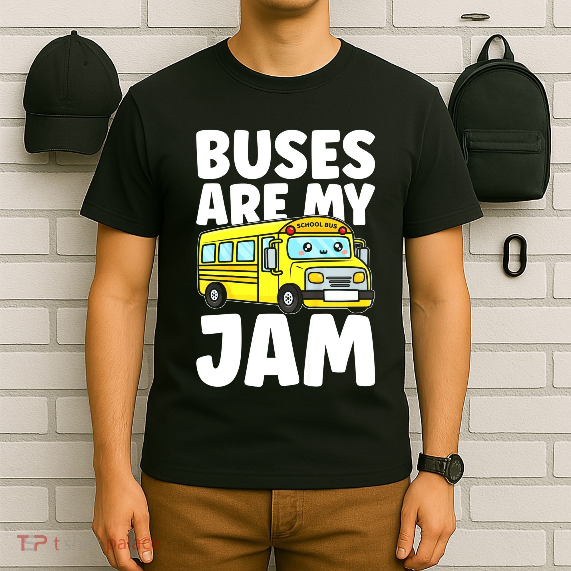 School Bus Buses Are My Jam T-Shirt