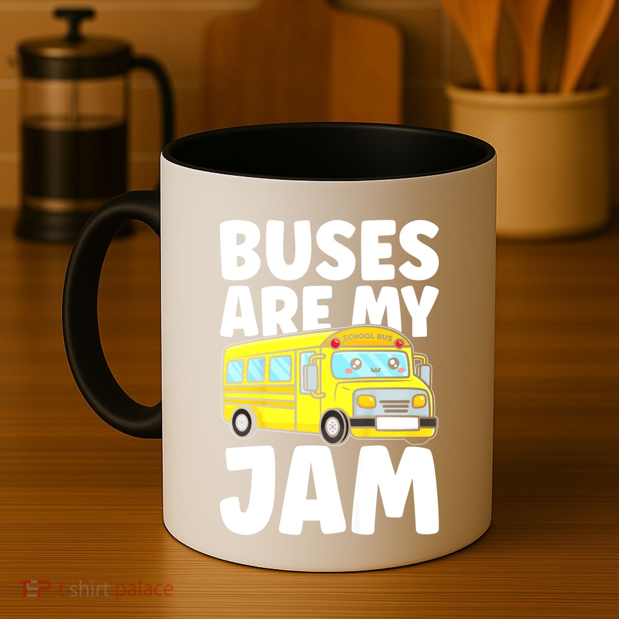 School Bus Buses Are My Jam Coffee Mug