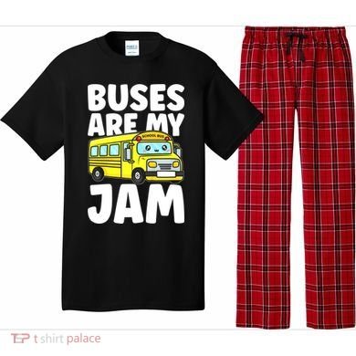 School Bus Buses Are My Jam Pajama Set