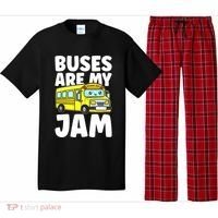 School Bus Buses Are My Jam Pajama Set thumb 0