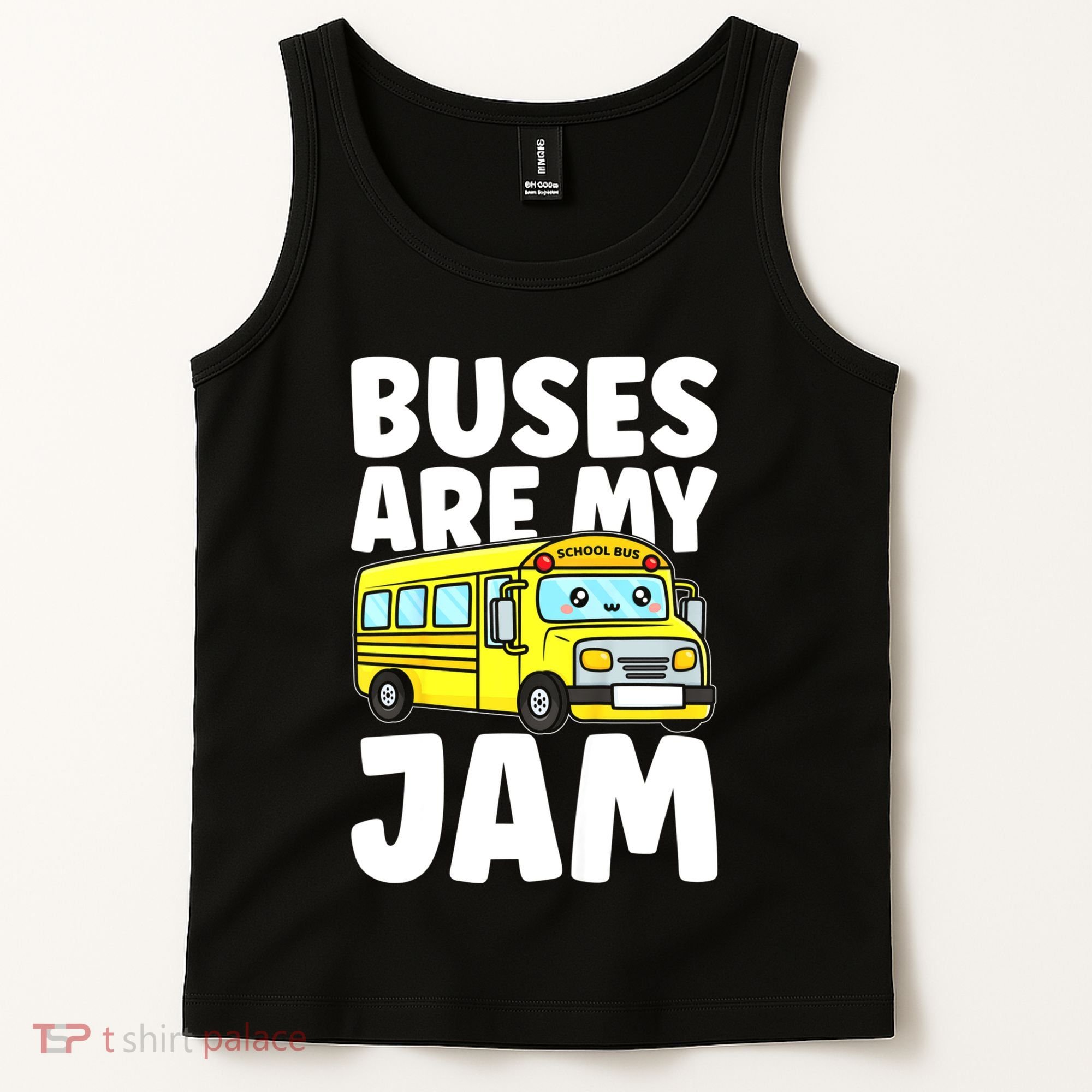 School Bus Buses Are My Jam Tank Top