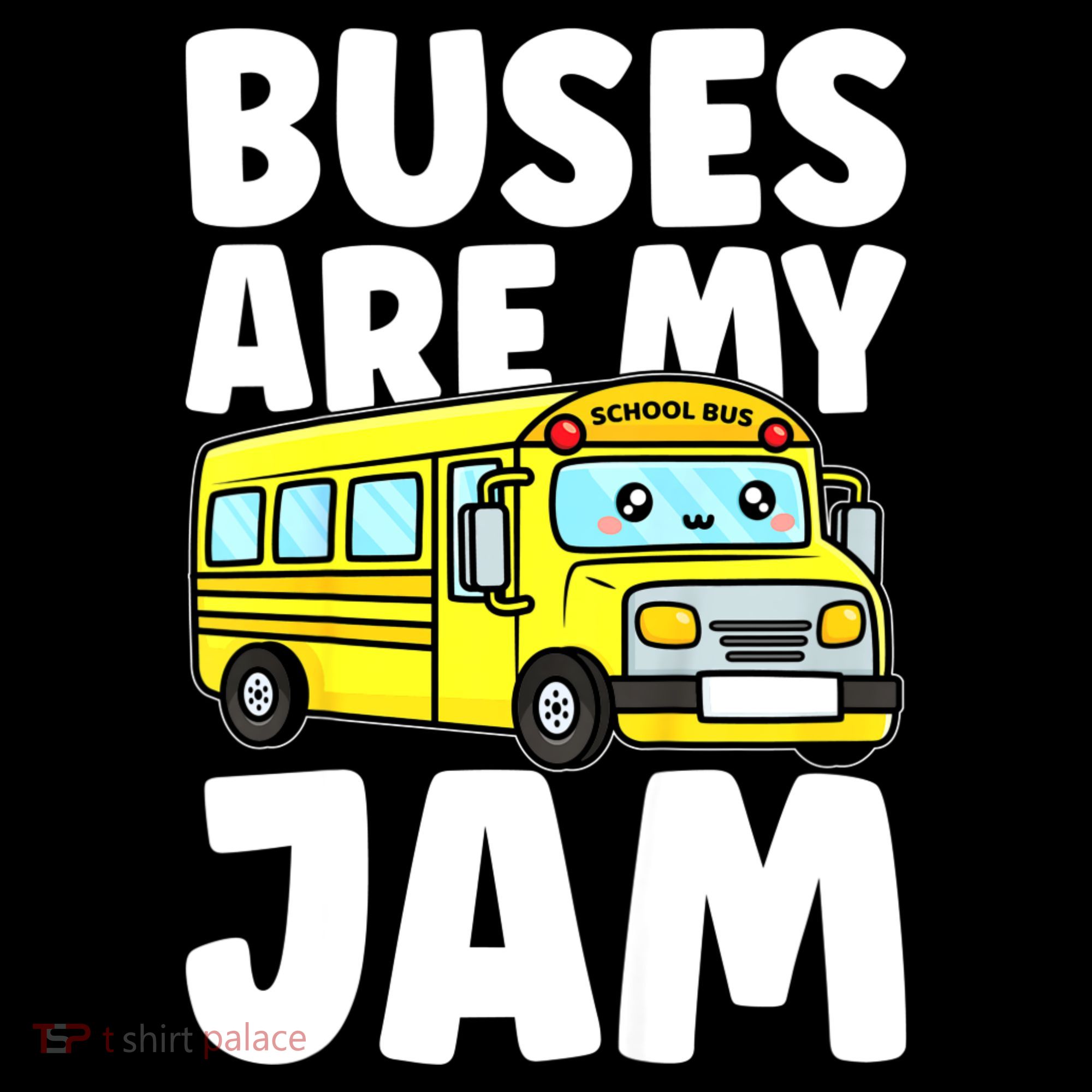 School Bus Buses Are My Jam Kids Sweatshirt