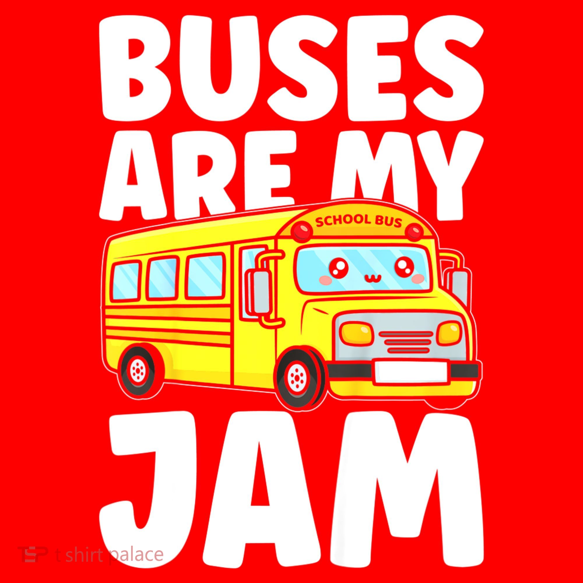 School Bus Buses Are My Jam Santa Hat