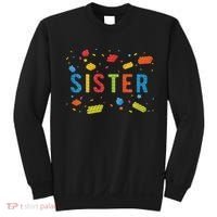 Sister Building Blocks Birthday Boy Sweatshirt thumb 0