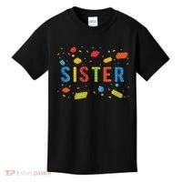 Sister Building Blocks Birthday Boy Kids T-Shirt thumb 0
