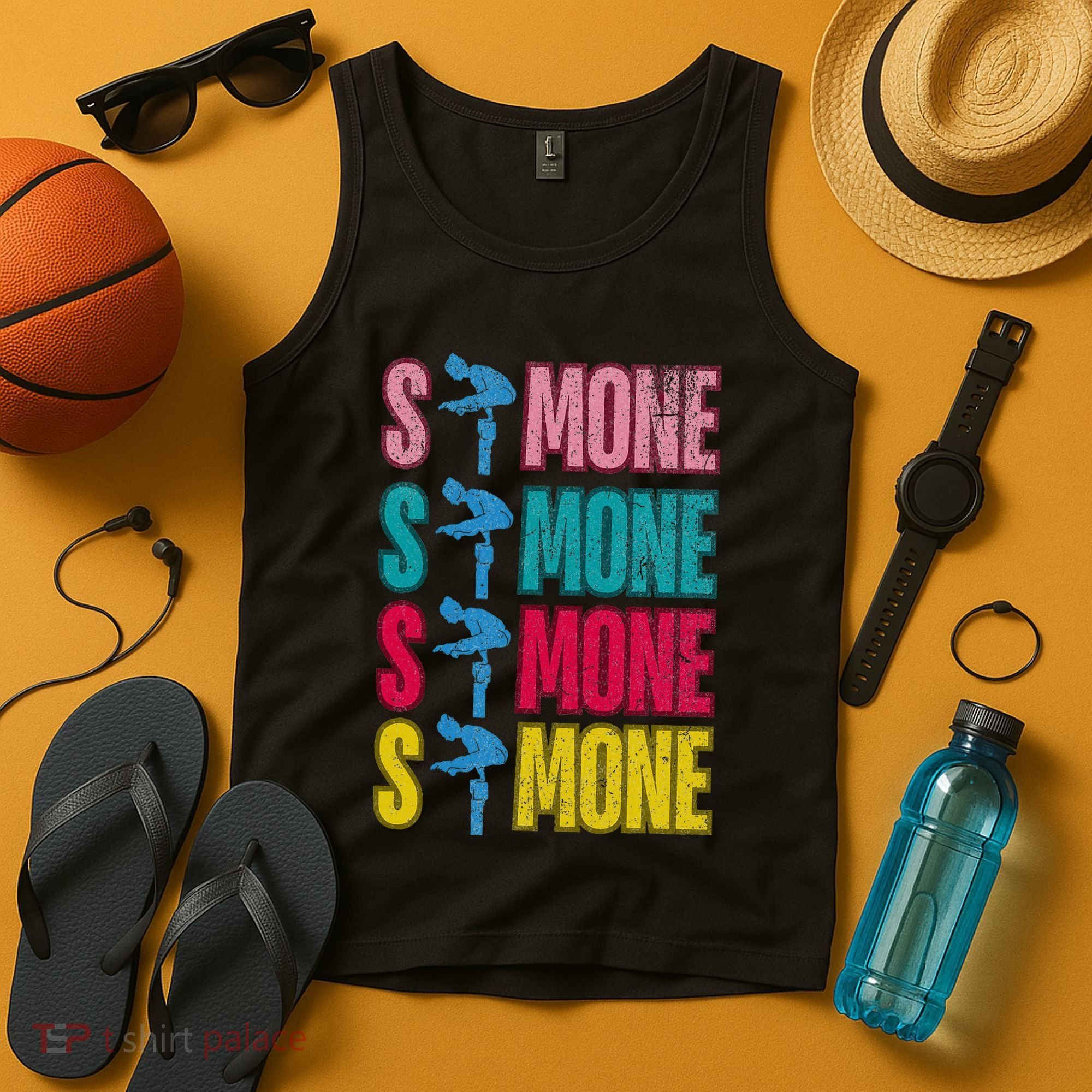 Simone Balance Beam Tank Top