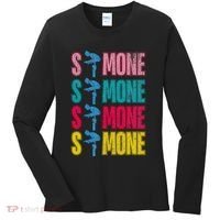 Simone Balance Beam Women's Long Sleeve Shirt thumb 0