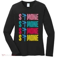 Simone Balance Beam Women's Long Sleeve Shirt thumb 0