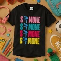 Simone Balance Beam Kids T-Shirt thumb 3