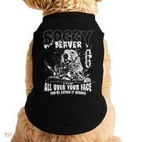 Soggy Beaver Bbq If ItS Not All Over Your Face Doggie Tank thumb 0