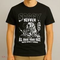 Soggy Beaver Bbq If ItS Not All Over Your Face T-Shirt thumb 3