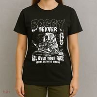 Soggy Beaver Bbq If ItS Not All Over Your Face T-Shirt thumb 4