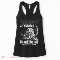 Soggy Beaver Bbq If ItS Not All Over Your Face Women's Tank Top thumb 0