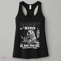 Soggy Beaver Bbq If ItS Not All Over Your Face Women's Tank Top thumb 3