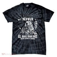 Soggy Beaver Bbq If ItS Not All Over Your Face Tie-Dye T-Shirt thumb 0