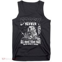Soggy Beaver Bbq If ItS Not All Over Your Face Tank Top thumb 0