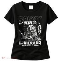 Soggy Beaver Bbq If ItS Not All Over Your Face Women's T-Shirt thumb 0