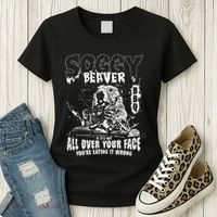 Soggy Beaver Bbq If ItS Not All Over Your Face Women's T-Shirt thumb 3