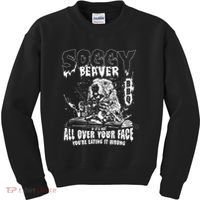 Soggy Beaver Bbq If ItS Not All Over Your Face Kids Sweatshirt thumb 0