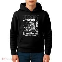 Soggy Beaver Bbq If ItS Not All Over Your Face Kids Hoodie thumb 4