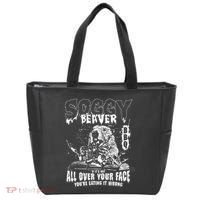 Soggy Beaver Bbq If ItS Not All Over Your Face Tote Bag thumb 0