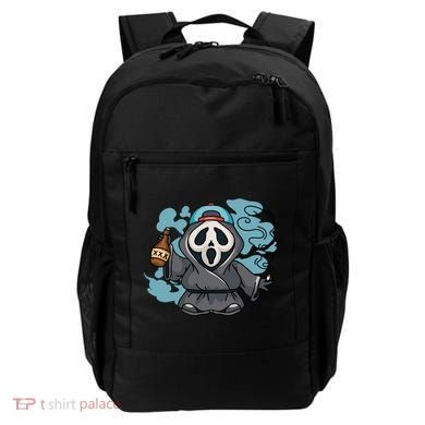 Skeleton Beer Cigar Funny Halloween Backpack