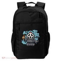 Skeleton Beer Cigar Funny Halloween Backpack thumb 0
