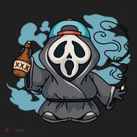 Skeleton Beer Cigar Funny Halloween Hat thumb 2