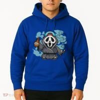 Skeleton Beer Cigar Funny Halloween Hoodie thumb 2
