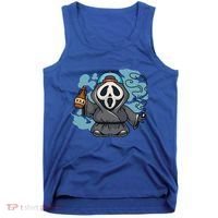 Skeleton Beer Cigar Funny Halloween Tank Top thumb 0