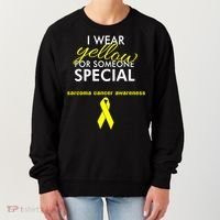 Survivor Bone Cancer Sarcoma Cancer Awareness Gift Women's Sweatshirt thumb 0