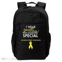 Survivor Bone Cancer Sarcoma Cancer Awareness Gift Backpack thumb 0