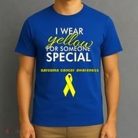 Survivor Bone Cancer Sarcoma Cancer Awareness Gift T-Shirt thumb 3